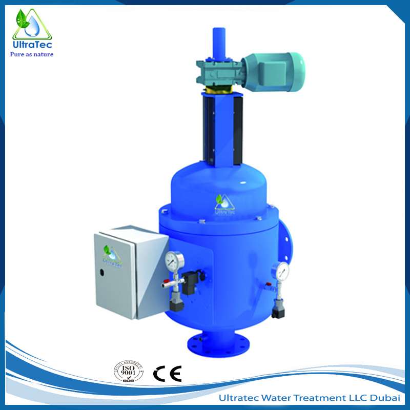 Automatic self cleaning water filters